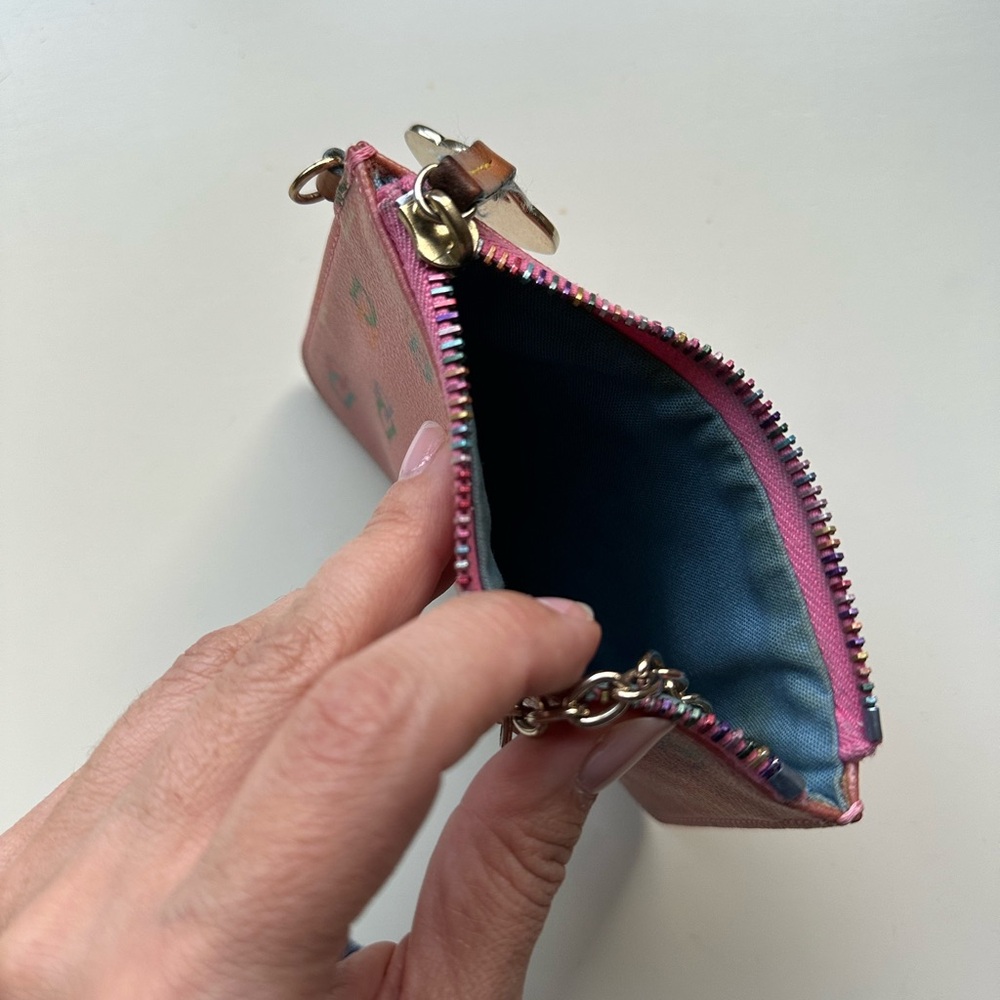 Vintage Dooney & Bourke Pink Coin Pouch - Picture 9 of 10